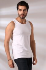 Erkek Fit Regular Spor Atlet Beyaz - Görsel 2