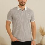 TROYLİFE Premium Polo Yaka Erkek Taş T-shirt