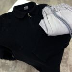 SİYAH KAZAK + BEYAZ LİKRALI PANTOLON KOMBİN1