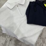 BEYAZ KAZAK + HAKİ LİKRALI PANTOLON KOMBİN7